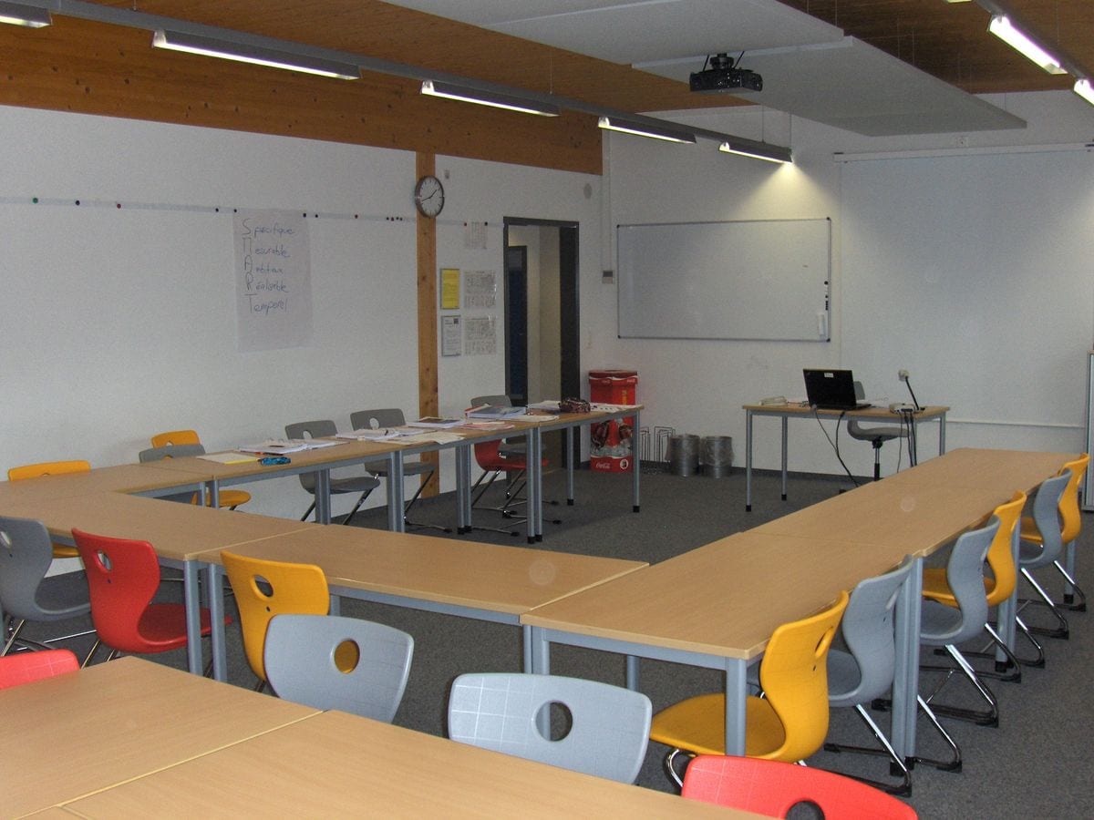 Yverdon - Salle de cours - disposition classe