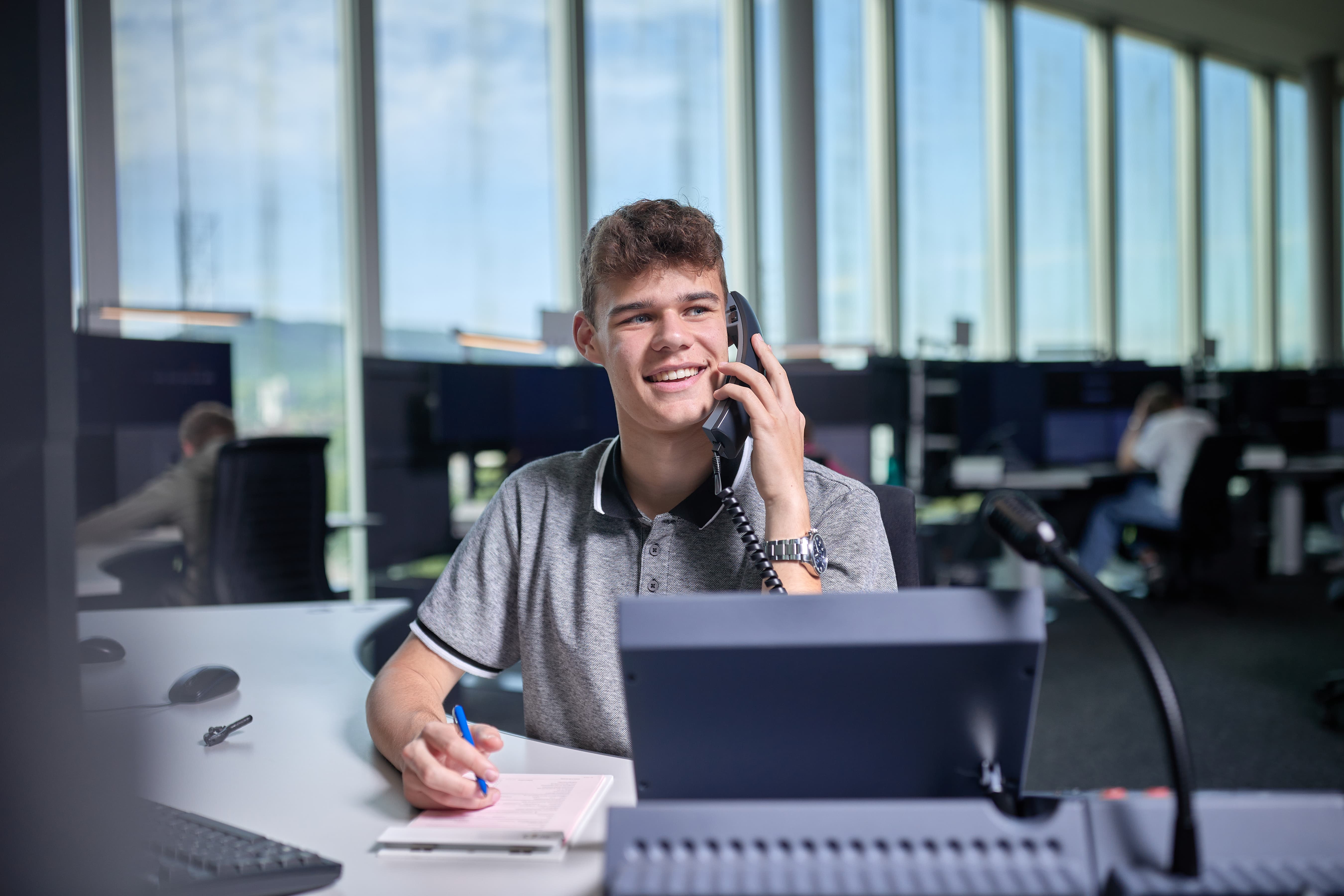 login berufsbildungzugverkehrsleitung betriebszentrale telefonieren lehrstelle ausbildung